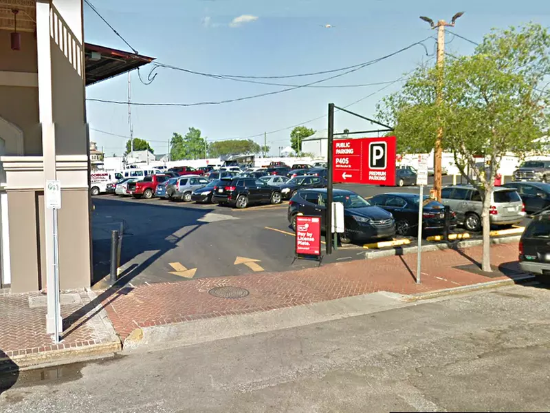 Parking at 211 Conti St. Lot - P405