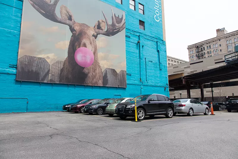 Parking at Loop Auto Parks Lot