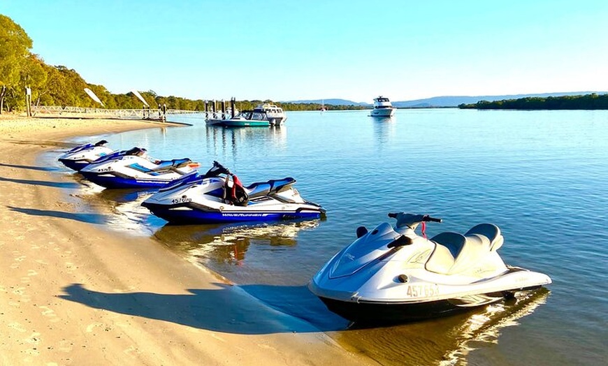 Image 3: 1.5hr Jetski Tour with island stopover - SELF DRIVE - NO LICENCE NE...