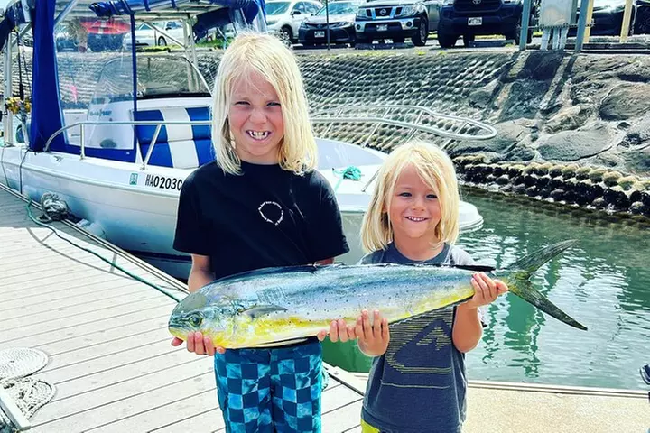 Half Day Fishing Private Tour in North Shore of Oahu on Finnatic - Second Medium