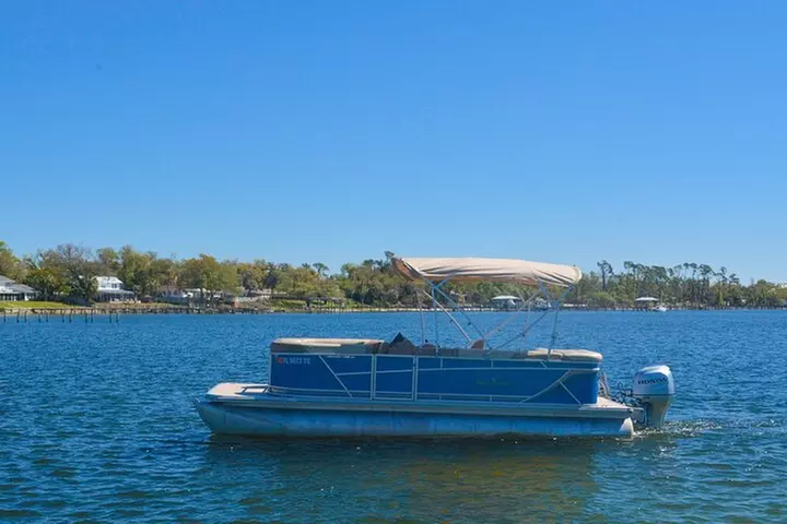 Full-Day 90hp Pontoon Rental - Second Medium