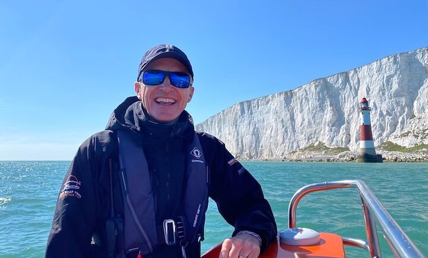 Image 4: The Seven Sisters & Beachy Head Lighthouse Boat Trip Adventure