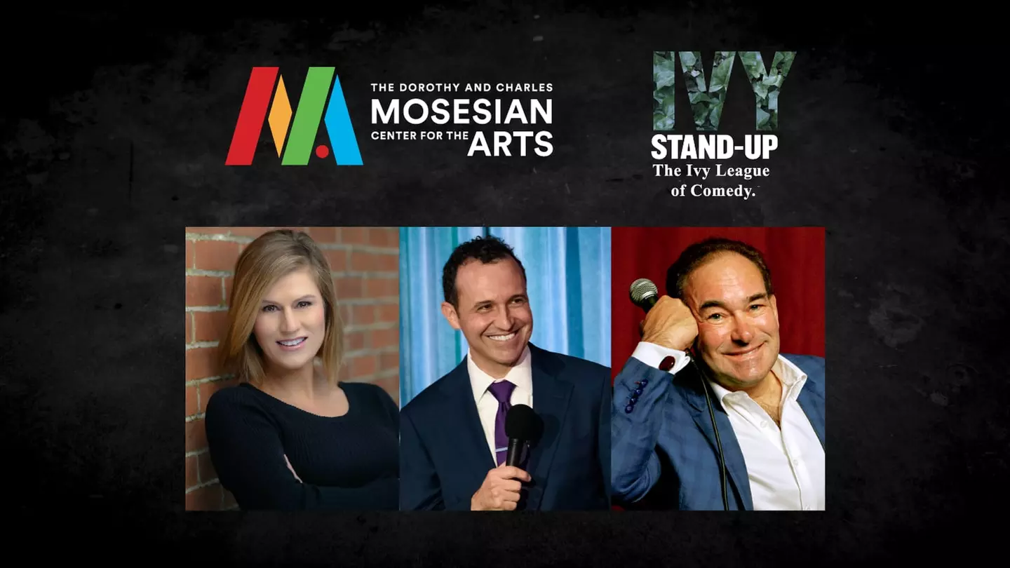 The Ivy League of Comedy Featuring Kerri Louise, Tony Deyo, and Shaun Eli - Friday, Dec 16, 2022 / 8:00pm - Primary Image