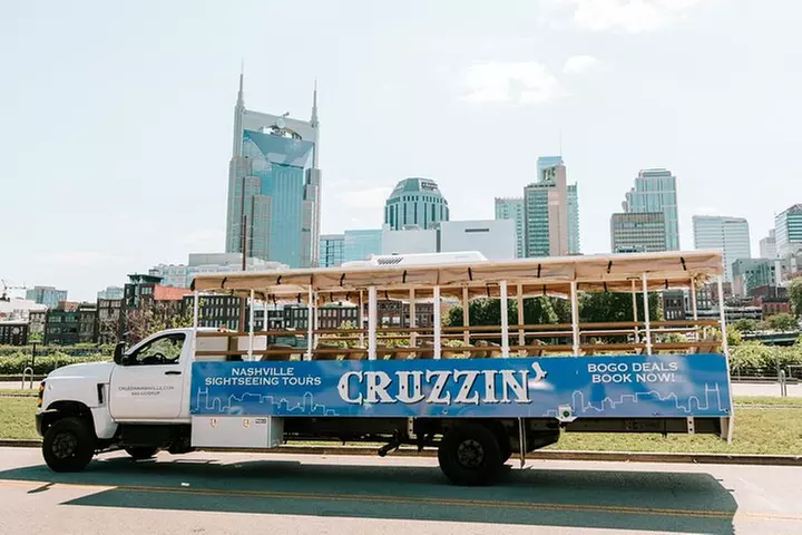 Cruzzin' Nashville Narrated Sightseeing Tour by Open-Air Vehicle