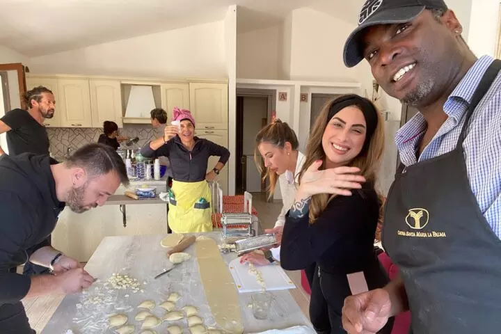 Half Day Sardinian Pasta Classes with Dining and Latin Dance