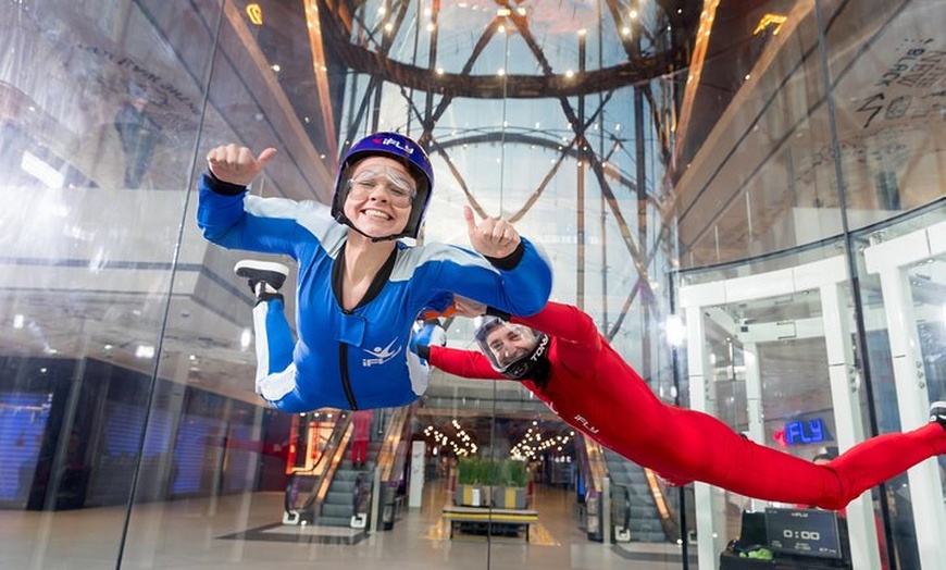 Image 5: Manchester iFLY Indoor Skydiving Experience - 2 Flights & Certificate