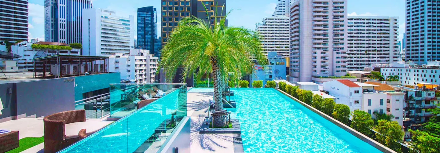 ✈ ZENTRALTHAILAND | Bangkok - SureStay Plus Hotel by Best Western Sukhumvit 2 4*, 5 Nächte - Außenpool - Primary Image