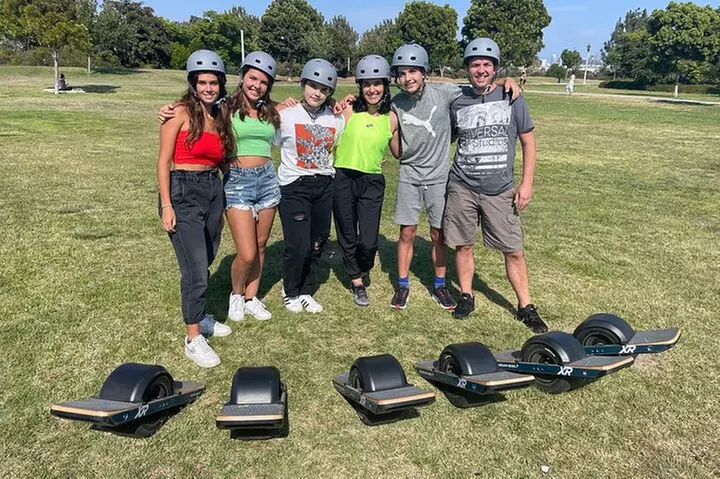 Onewheel Electric Hoverboard Lesson and Bay Ride
