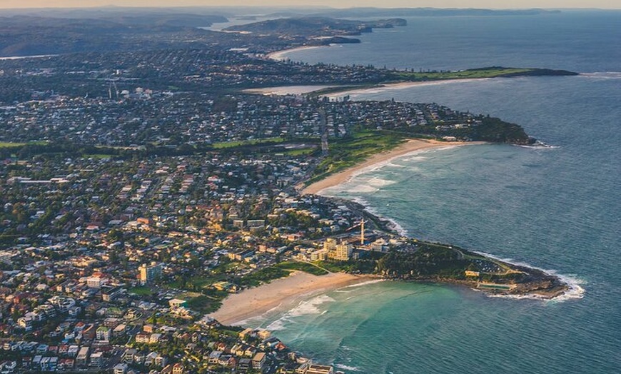 Image 7: Private Sunset Helicopter Flight Over Sydney & Beaches for 2 or 3 -...