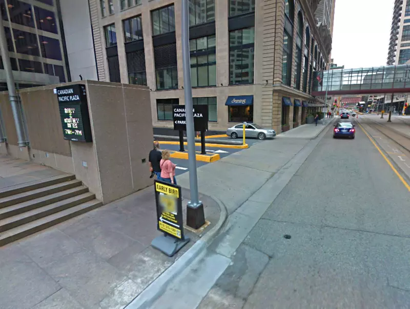 Parking at Canadian Pacific Plaza Garage