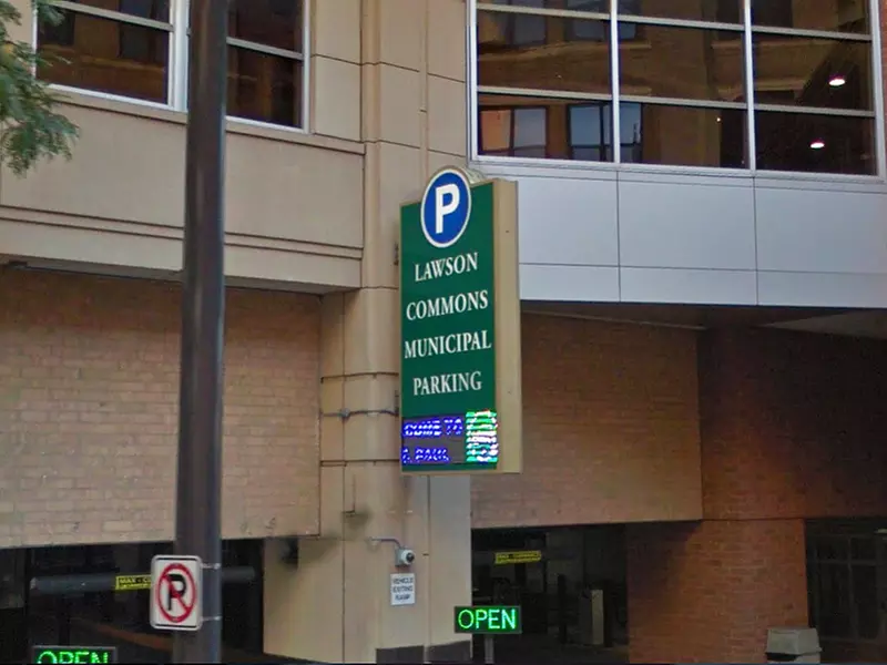 Parking at Lawson Commons Garage