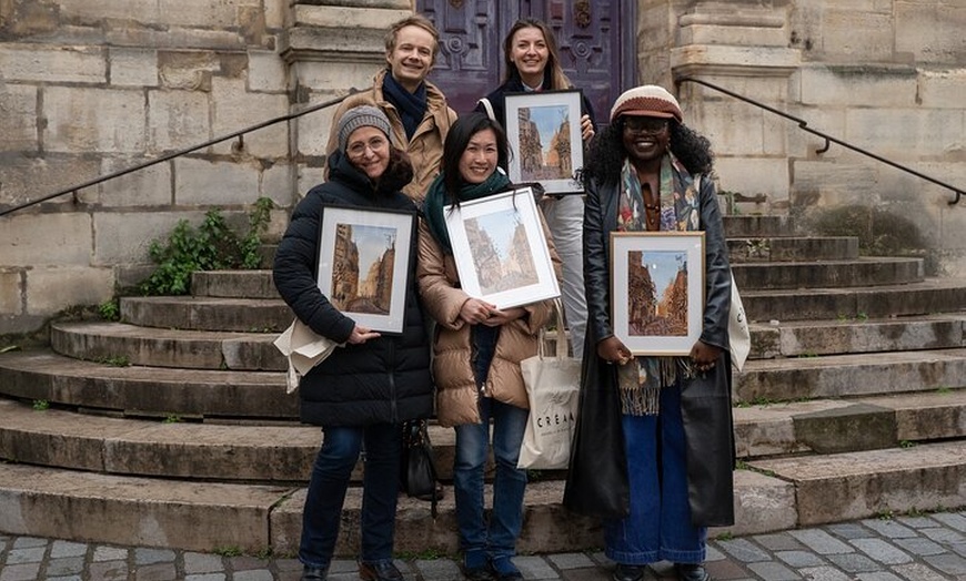 Image 5: Atelier d'aquarelle cinématographique et expérience thé au Boma Café