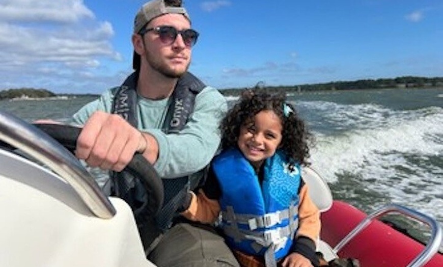 Image 7: Hilton Head Guided Dolphin Watching & Sightseeing Tour via Mini Boat