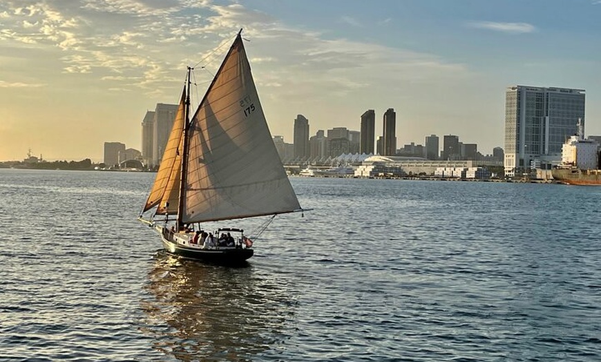 Image 8: Sunset and Afternoon Sailing Tours Aboard A Vintage Yacht