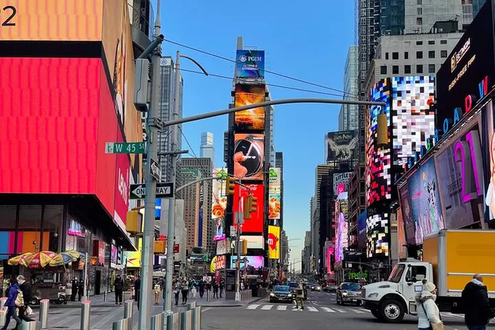 New York City Sightseeing Bus Tour and Boat Ride
