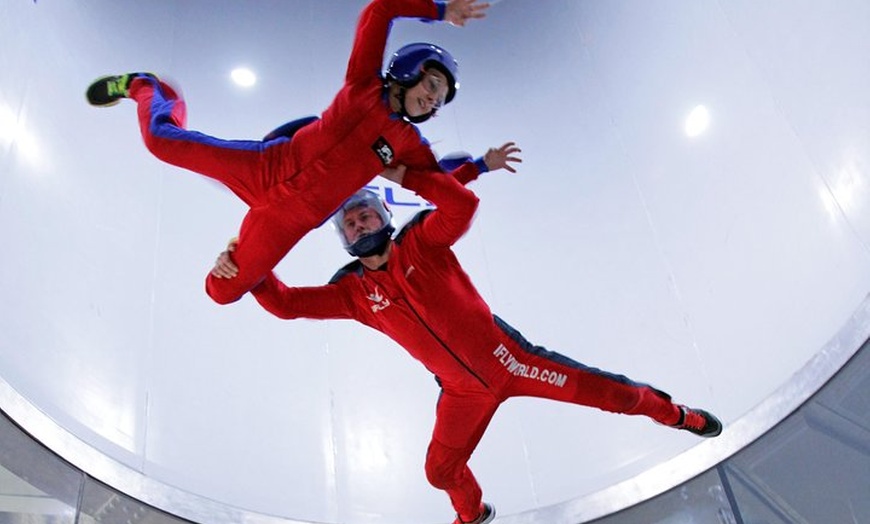 Image 10: Manchester iFLY Indoor Skydiving Experience - 2 Flights & Certificate