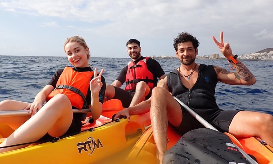 Image 3: Kayak + snorkel con tortugas