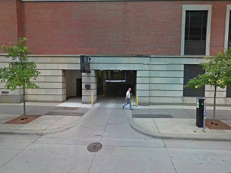 Parking at Municipal Parking Ramp