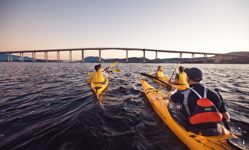 Image 1: Hobart Kayak Tour