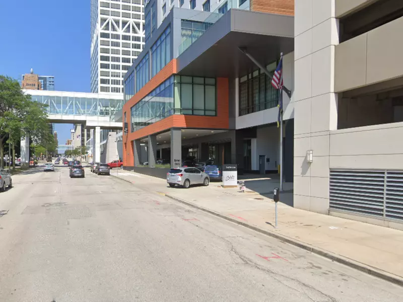 Parking at Westin Milwaukee Garage - Valet Kiosk