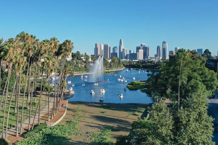 Swan Boat Rental in Echo Park