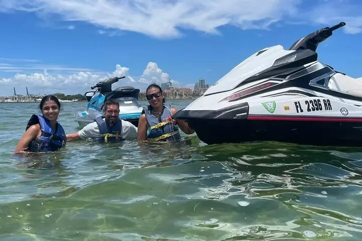 Miami Biscayne Bay Jet Ski Tour