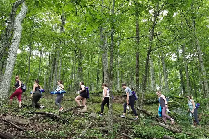 Mountaintop Yoga & Meditation Hike in Asheville