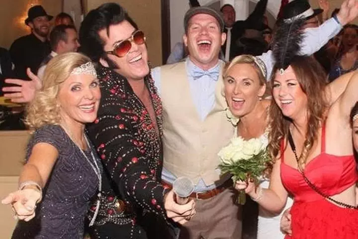 Elvis Themed Wedding or Vow Renewal at Graceland Wedding Chapel