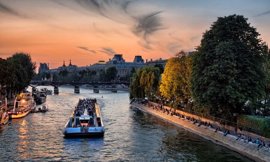 Image 1: Croisière sur la Seine avec visite facultative de la tour Eiffel