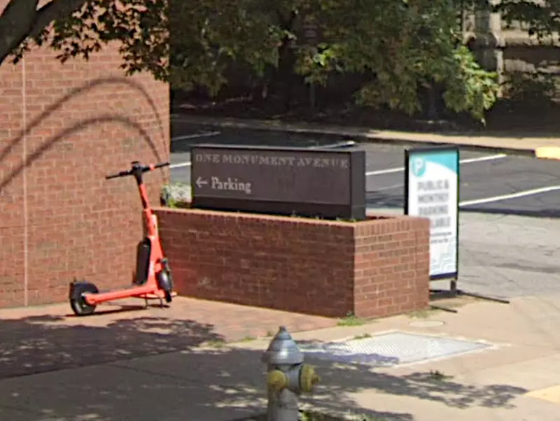 Parking at One Monument Avenue Deck Garage