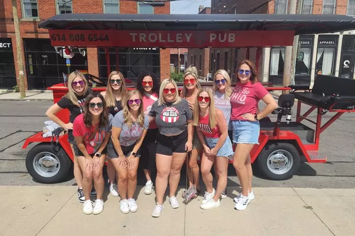 Explore Columbus on The Trolley Pub
