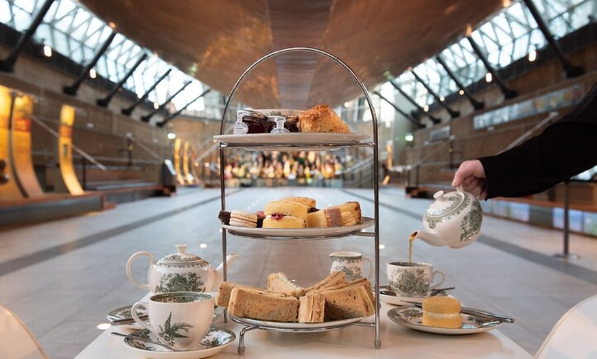 Image 8: Afternoon Tea and Visit to Cutty Sark Ship in London