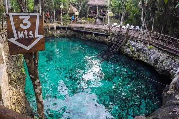 Magical adventure to Kaan Luum Lagoon, 2 Cenotes, Tulum Letters