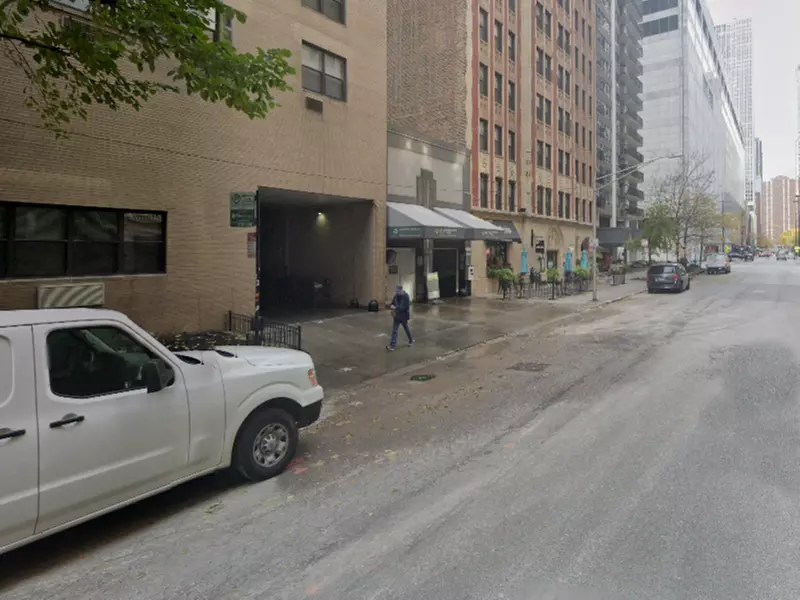 Parking at 221 E. Chestnut East (Left) Entrance Garage - Primary Image