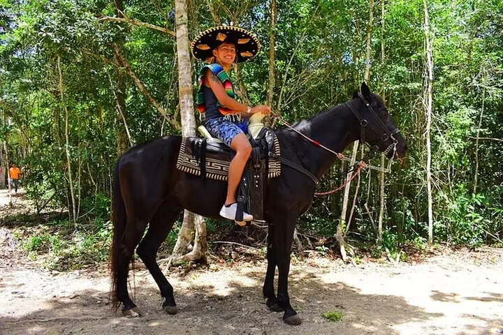 Experience ATV, Ziplines, Cenote and Horses Ride in Cancún