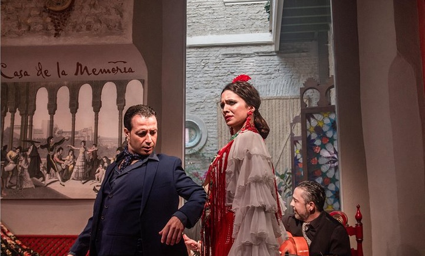Image 5: Entrada al espectáculo de flamenco en la Casa de la Memoria