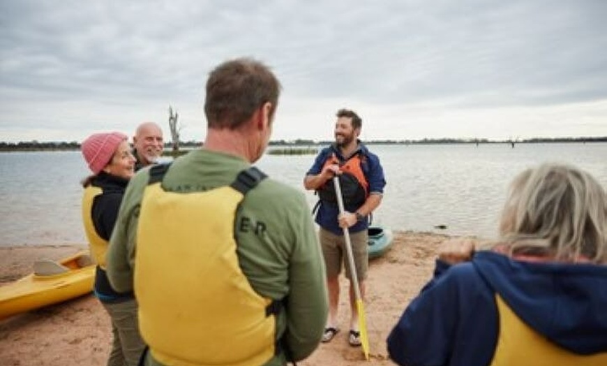 Image 2: Lake Fyans Canoeing Activity