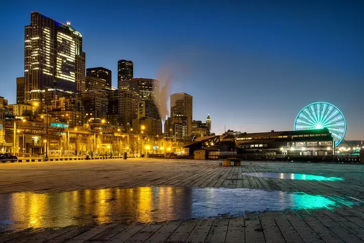 Scenic Seattle Night Walking Tour with Space Needle Admission - Primary Image