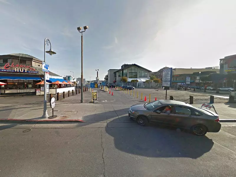 Parking at Fisherman's Wharf Lot