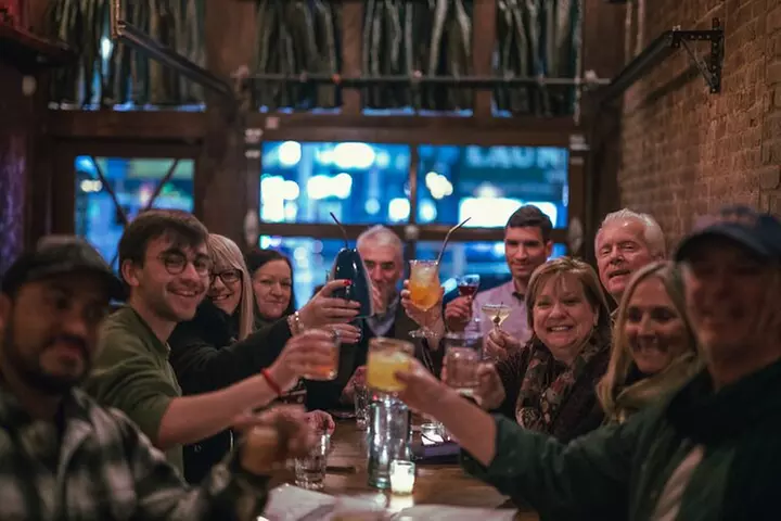Speakeasy Drinks and Prohibition History Tour NYC