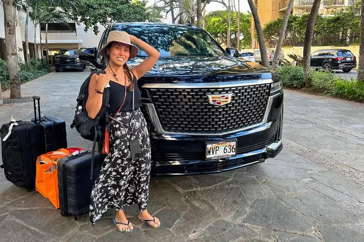 One-Way VIP Transfer: Honolulu Airport, Waikiki, Cruise Port