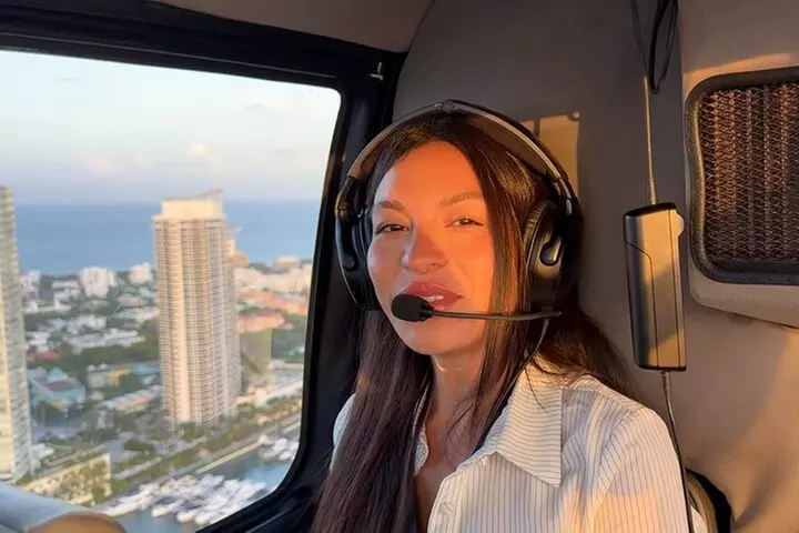 Miami Sunset Private Helicopter Flight