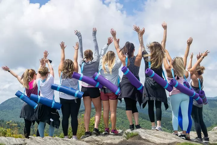 Mountaintop Yoga & Meditation Hike in Asheville