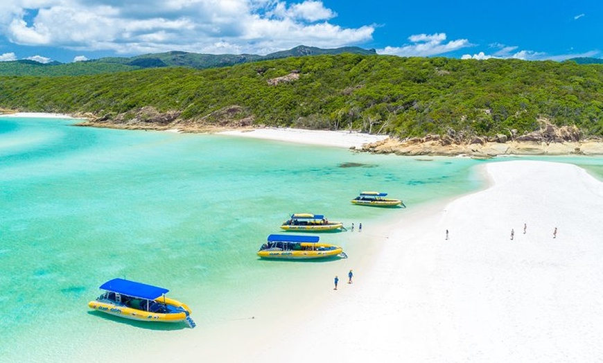 Image 6: Ocean Rafting: Whitehaven Beach, Snorkelling & Hill Inlet Lookout