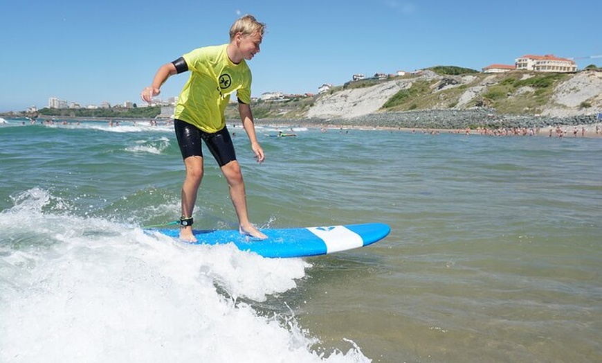 Image 5: Biarritz cours particuliers de surf
