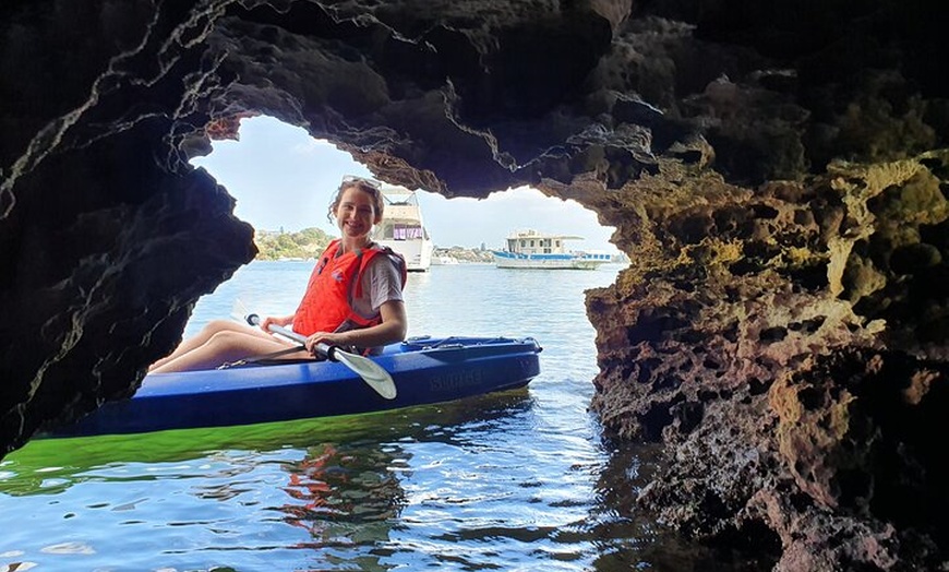 Image 3: Cliffs and Caves Kayak Tour in Swan River
