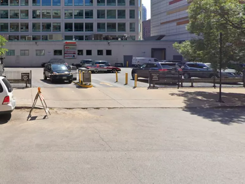 Parking at 367 W. Illinois St. Lot