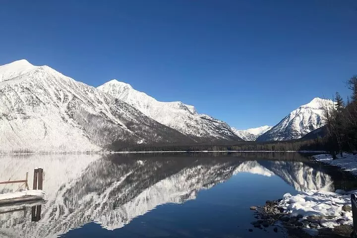 Combo: Scenic Drive & 2hr Snowshoeing Tour in Glacier National Park - Primary Image