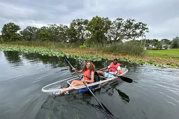 2-Hour Clear Kayak & Clear Paddleboard(SUP) Rental in Orlando