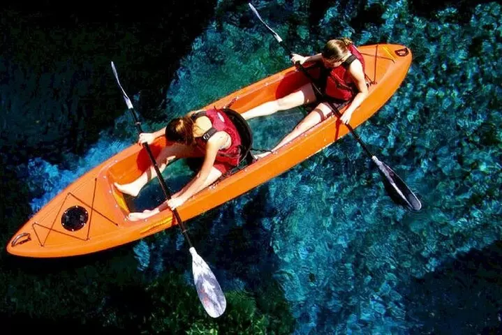 Bioluminescent Clear Bottom Kayak or Paddleboard Sit-On-Top Kayak Hybrid Tour! - Primary Image